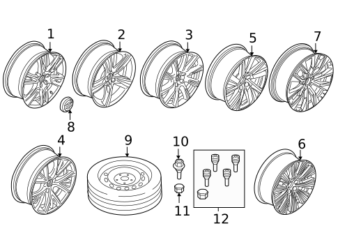 Wheels for 2018 Volvo V90 #0