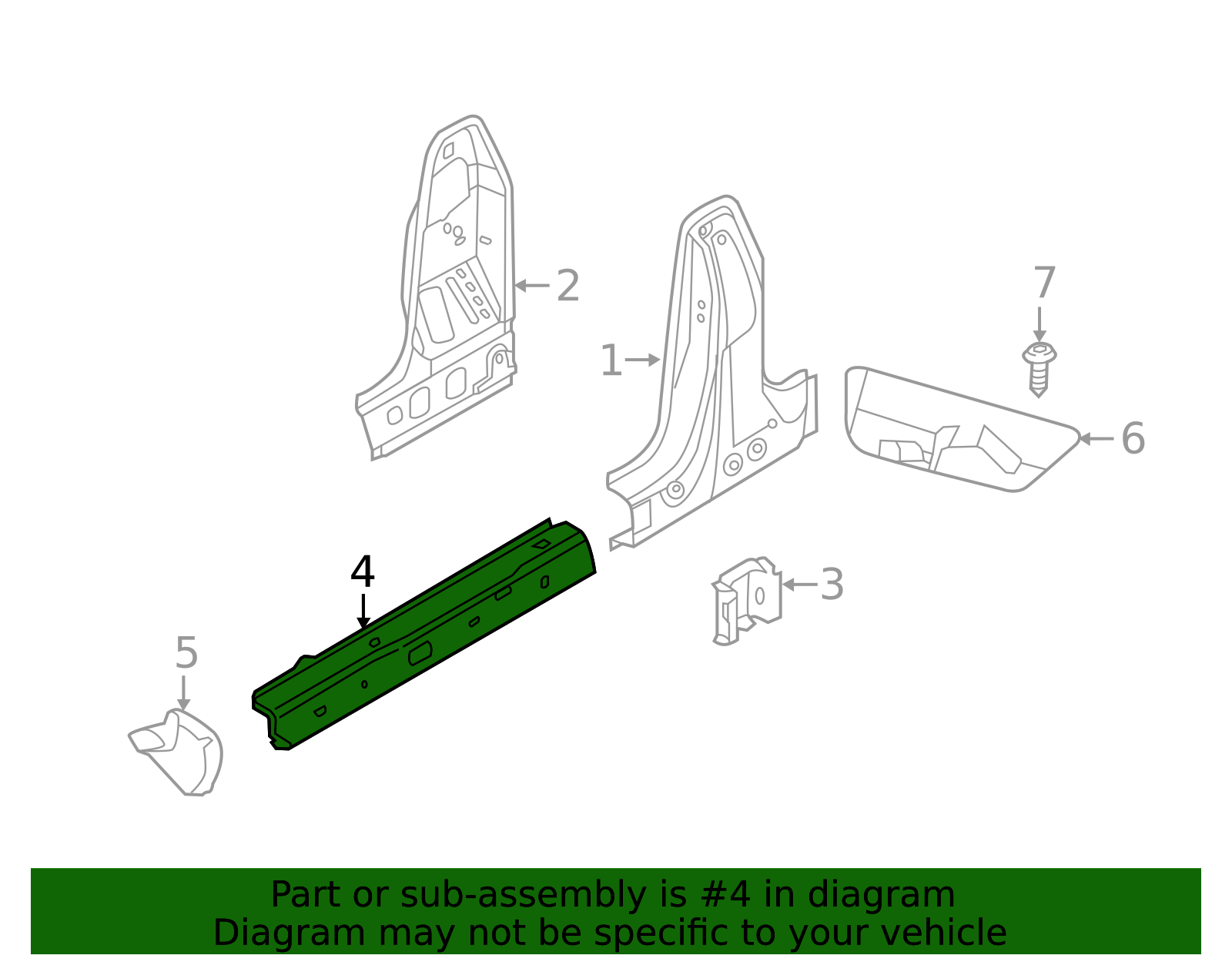 Vw Bug Rocker 2013-2019 Volkswagen Beetle Rocker Panel 5C3-810-602 | OEM Parts Online