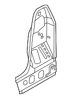 5C3809223A - Body: Inner Lock Pillar for Volkswagen: Beetle Image