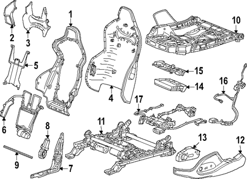 Lumbar Control Seats for 2024 Chevrolet Corvette #0