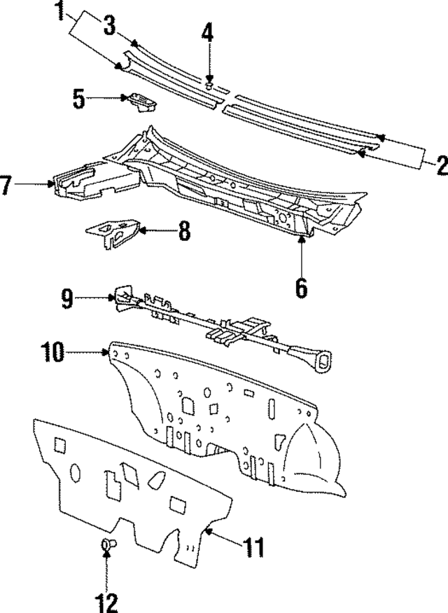 8414733000 - : Insulator Nut for Hyundai Image