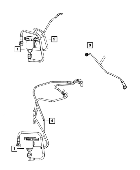 Emission Harness for 2011 Chrysler 200 #0
