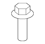 W705735S439 - Engine: Air Tube Bolt for Ford: Focus Image