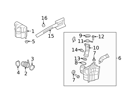 Powertrain Control for 2005 Ford Focus #1