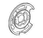 4650330241 - : Splash Shield for Lexus: GS300, GS350, GS430, GS450h, GS460, IS F, IS250, IS350 Image