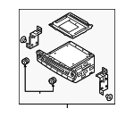 96560B14204X - Body: Receiver for Hyundai Image
