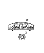 4602497AE - : Instrument Panel Cluster for Mopar Image