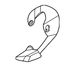 51755CU100 - : 2023-2024 Genesis GV60 - Splash Shield for Genesis: GV60 Image