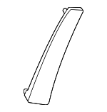 25796406 - Body: Side Molding for GM Image