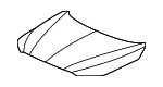 60100TYAA01ZZ - Body: Hood for Acura Image
