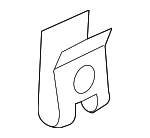 99950755601 - Body: Inst Cluster U-Nut for Porsche: 718 Boxster, 718 Cayman, 718 Spyder, 911, Cayman, Macan, Panamera Image