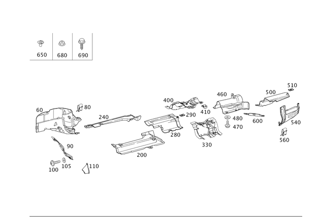 9911470 - Exhaust System: Spring Clip for Mercedes-Benz Image image