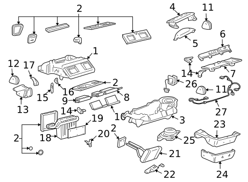 Blower Motor & Fan for 2002 Buick LeSabre #0