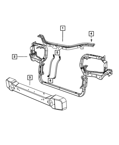 Radiator and Related Parts; Charge Air Cooler for 2010 Jeep Grand Cherokee #2