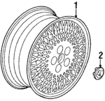 4463860 - Suspension: Wheel for Chrysler: TC Maserati Image
