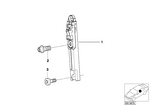 72118207957 - : Safety Belt Adjuster for BMW Image