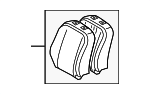 7155112C80 - Body: Seat Back Pad for Toyota Image
