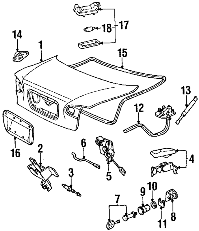 F5RZ5446318AB - Body: Release Handle for Ford Image