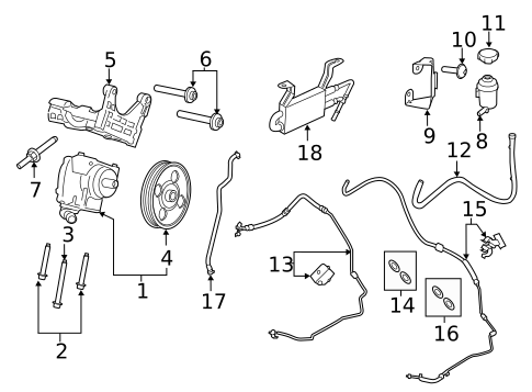 Pump & Hoses for 2019 Ford Transit-150 #0