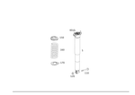2043261404 - Springs, Suspension and Hydraulic Components: Shock Absorber for Mercedes-Benz Image