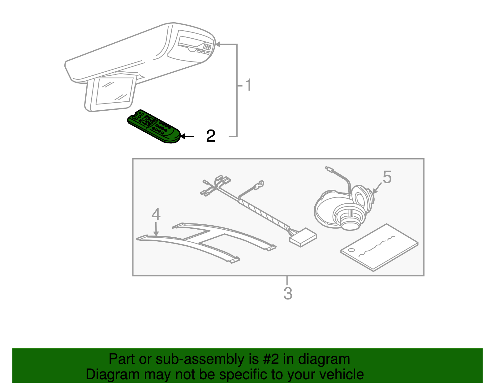 Remote Control - BMW (82-82-0-141-342)