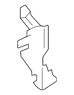 3D0121284A - Cooling System: Air Baffle for Volkswagen: Phaeton Image