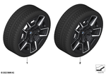 36115A6D1F4 - Retrofitting / Conversion / Accessories: Tpm Wheel with Tire Winter Jet Black for BMW Image
