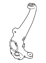 97034115705 - Suspension: Steering Knuckle for Porsche: Panamera Image