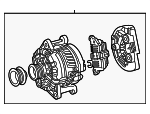 131545602 - Electrical: Alternator for Mercedes-Benz Image