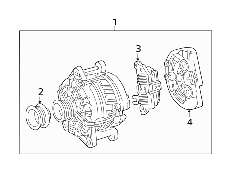 Alternator/Generator & Related Components for 2012 Mercedes-Benz SL63 AMG #0