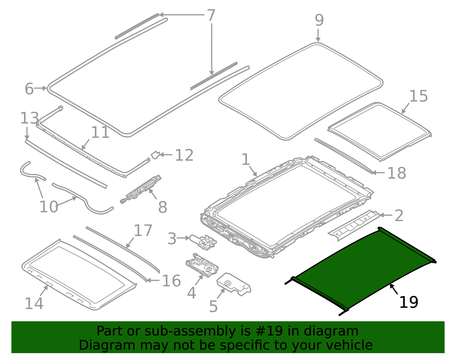 54107493145 - 2018-2025 BMW Sunshade (54-10-7-493-145) | BMW of