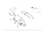 1768200140 - Electrical System: Wiper System for Mercedes-Benz: CLA250, GLA250 Image