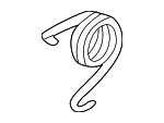 582540U000 - Brakes: Position Spring for Kia: Rio Image