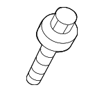 581252F000 - Brakes: Caliper Bleeder Screw for Kia: Amanti, Borrego, Cadenza, Carnival, K4, K900, Niro, Niro EV, Optima, Rio, Sedona, Seltos, Sorento, Soul, Spectra, Spectra5, Sportage, Stinger, Telluride Image