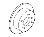 584110U300 - Brakes: Rotor for Kia: Rio Image