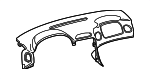 10335193 - Body: Instrument Panel for Chevrolet: Corvette Image