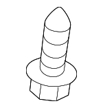 MS452369 - Body: Rocker Molding Screw for Mitsubishi: Lancer, Mirage, Outlander Sport Image