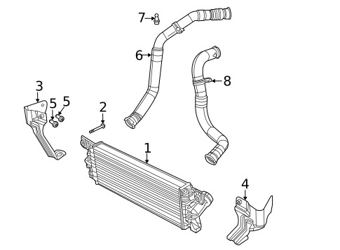 Intercooler for 2020 Ram 1500 #0
