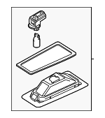 81270WB005 - Electrical: License Lamp for Scion: iA | Toyota: Yaris, Yaris iA Image