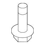 11517021 - Fuel System: Tank Strap Bolt for Buick: Rainier, Skylark | Chevrolet: Trailblazer, Trailblazer EXT | GMC: Envoy, Envoy XL, Envoy XUV | Oldsmobile: Achieva, Bravada | Pontiac: Grand Am Image