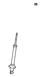 4853080413 - : Shock Absorber for Lexus: IS F, IS250, IS350 Image