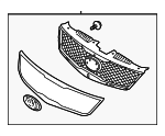 863501M000 - : Grille Assembly for Kia: Forte Image