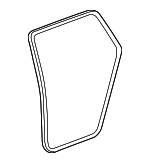 88970320 - Body: Rear Door Trim for Pontiac: Vibe Image