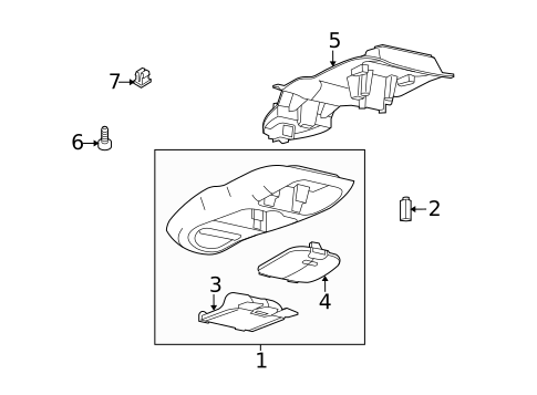 Overhead Console for 2015 Ford E-350 Super Duty #0