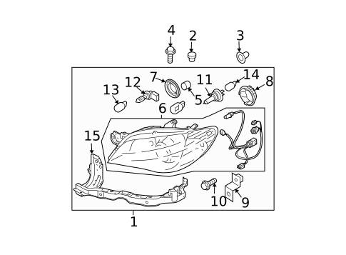 Bulbs - Chassis for 2007 Subaru Impreza #1