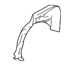 22616657 - Body: Outer Wheelhouse for Pontiac: Grand Am Image