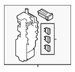 GS1D66730 - : Fuse &amp; Relay Box for Mazda: 6 Image