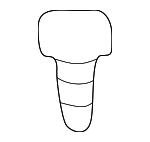 10423038 - Body: Striker Plate for Pontiac: Aztek Image