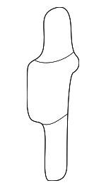 10432122 - Body: Striker Plate Retainer for Pontiac: Aztek Image