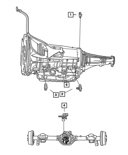 Sensors for 2005 Jeep Liberty #2